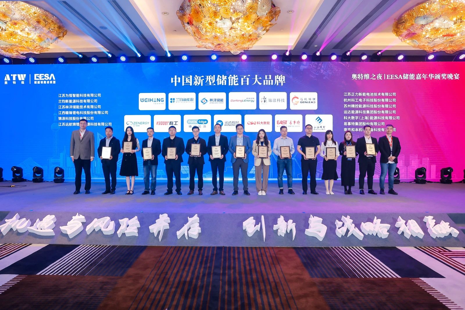 【喜報(bào)】威尼斯9499登錄入口股份獲評(píng)&ldquo;中國新型儲(chǔ)能百大品牌&rdquo;