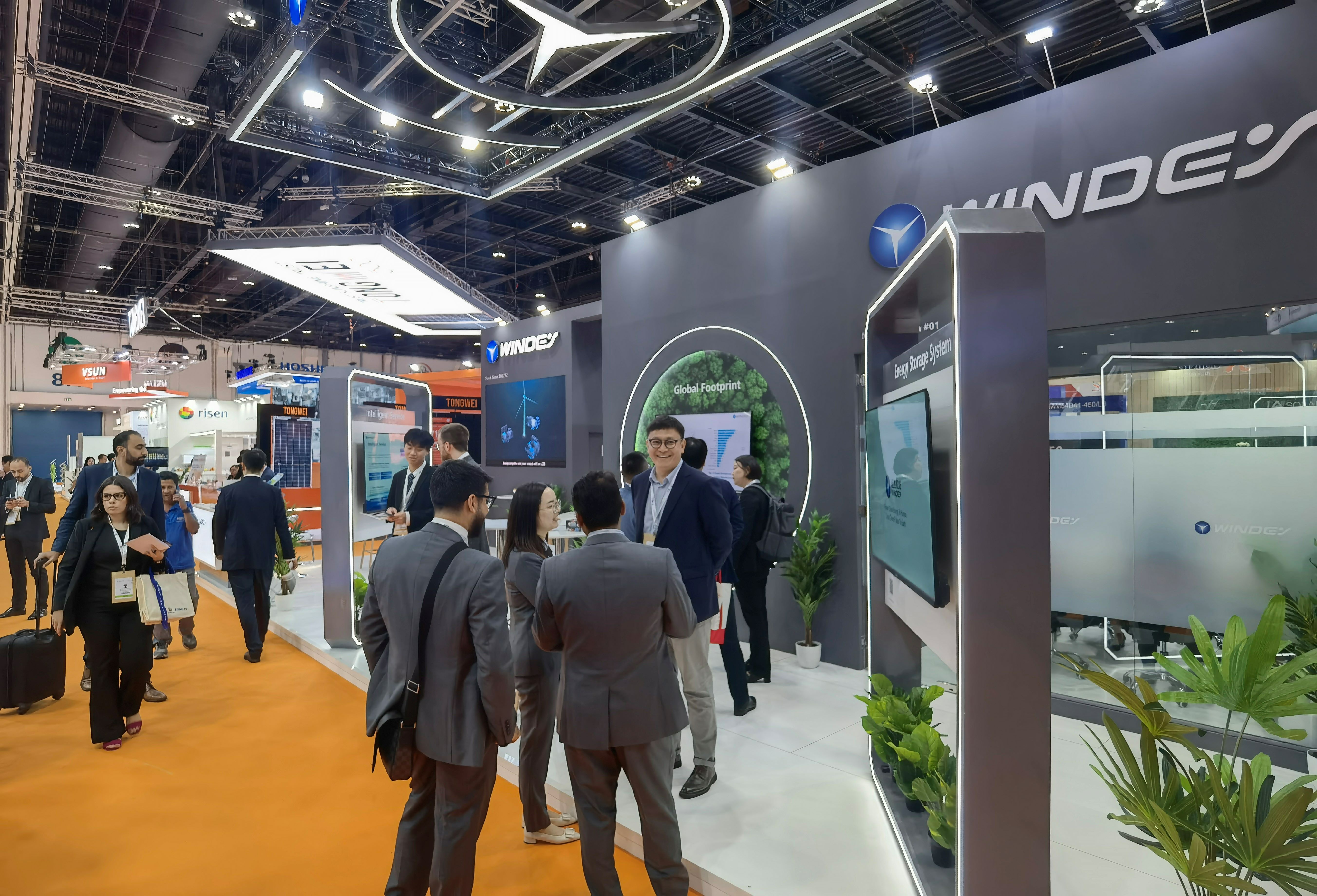 直擊會場！威尼斯9499登錄入口股份驚艷亮相2024中東世界未來能源峰會